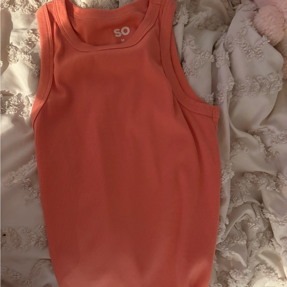 SO Women's Vibrant Coral Tank Top